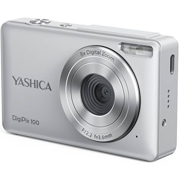 Digitálny fotoaparát Yashica DigiPix 100 strieborný


