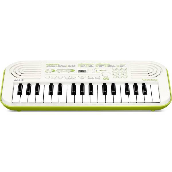 Elektronické klávesy Casio SA 50 biela


