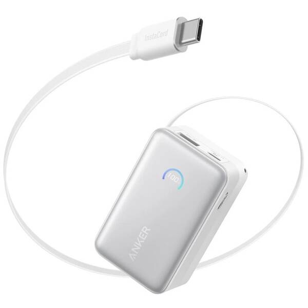 Powerbank Anker Nano 45W, 10000 mAh biely

