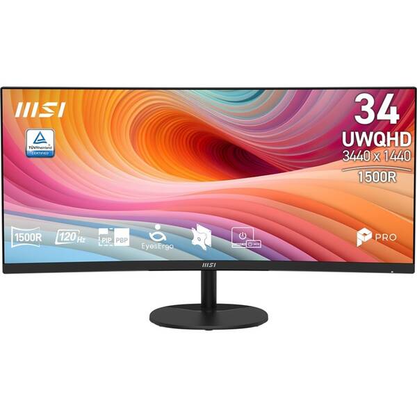 Monitor MSI PRO MP341CQ E12 čierny

