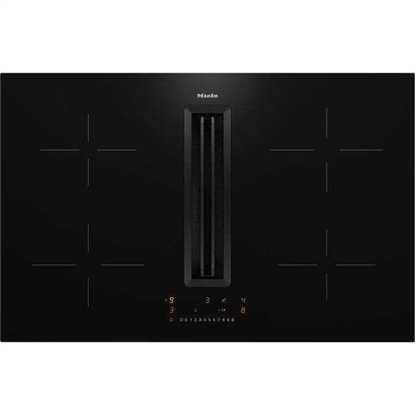 Indukčné varné dosky s odsávaním Miele KMDA 7272-1 FL Silence čierna

