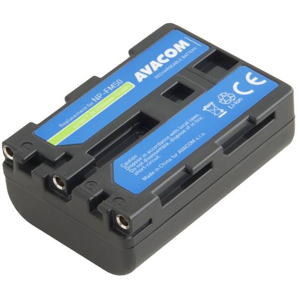 Batéria Avacom Sony NP-FM50, FM51 Li-Ion 7.2V 2000mAh 14.4Wh čierna

