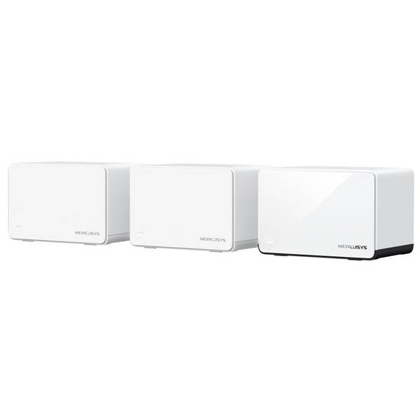 Kompletný Wi-Fi systém Mercusys Halo H85X AX3000 Mesh Wi-Fi 6 (3 ks) biely


