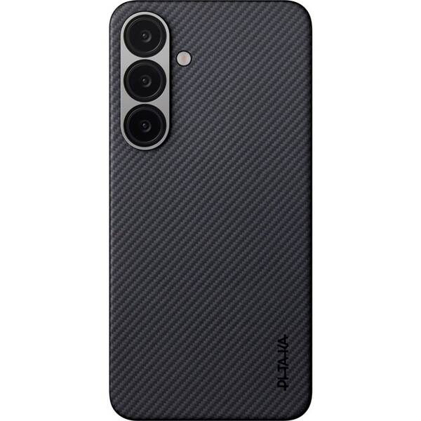 Kryt na mobil Pitaka Ultra-Slim na Samsung Galaxy S25 čierny/sivý

