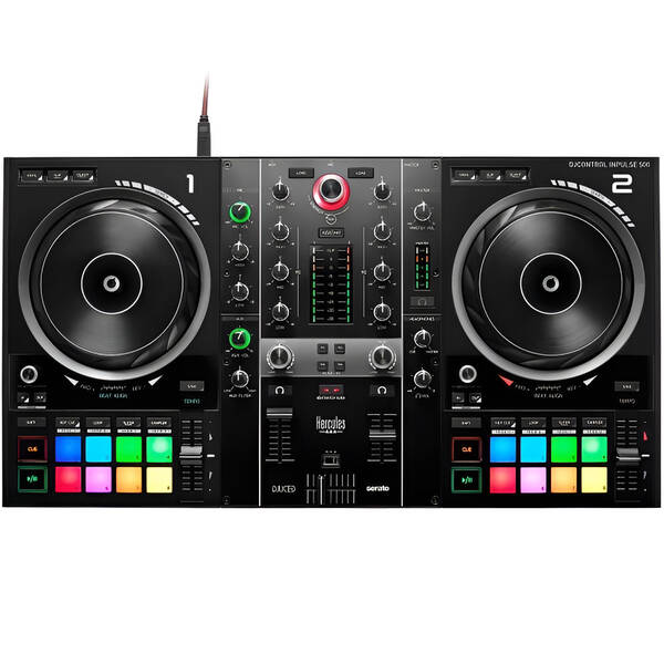 Mixážny pult Hercules DJControl Inpulse 500 čierny

