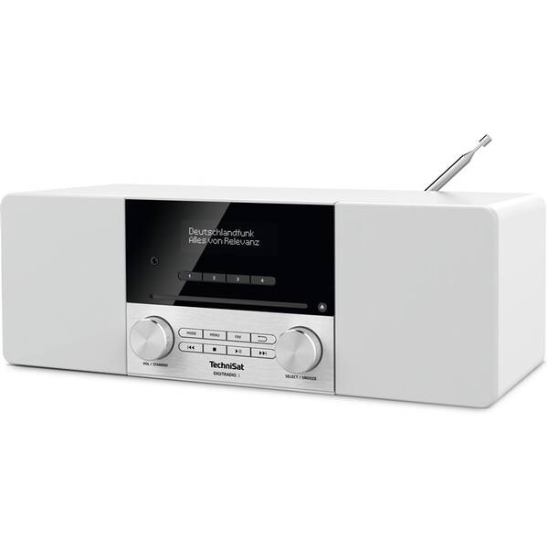Rádioprijímač DAB+/CD Technisat DIGITRADIO 3 biely

