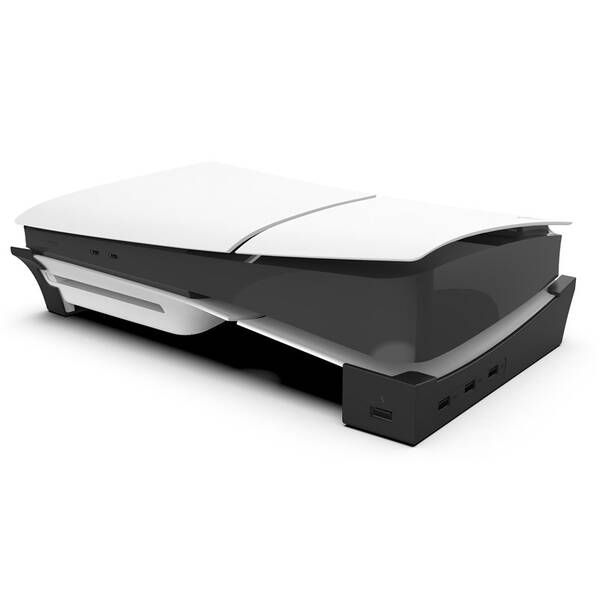 Stojan iPega Horizontálny stojan s USB HUB pre PS5 Slim čierny

