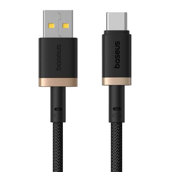Kábel Baseus Dura USB/USB-C, 60W, 1m čierny/zlatý

