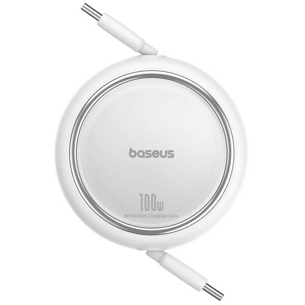 Kábel Baseus Free2Draw mini USB-C/USB-C 1m 100W biely


