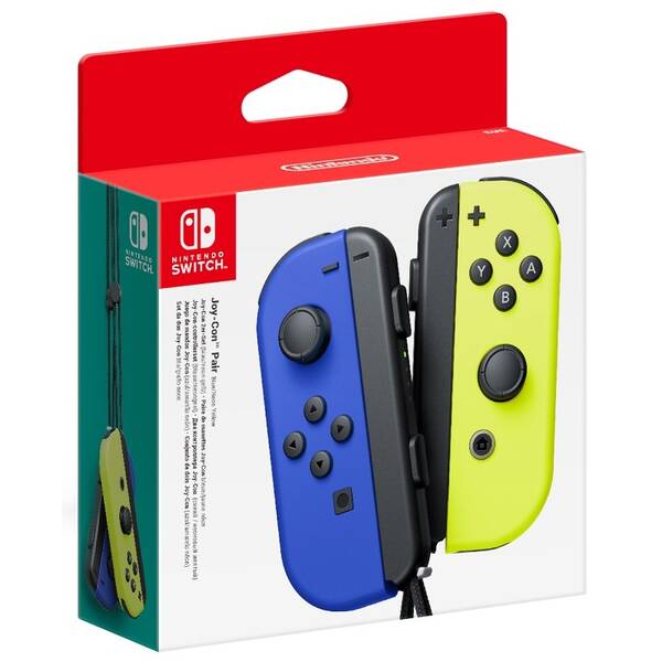Bezdrôtový ovládač Nintendo Joy-Con Pair Blue/Neon Yellow 

