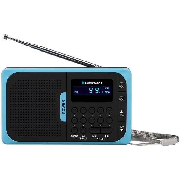 Rádioprijímač Blaupunkt PR5BL čierny/modrý

