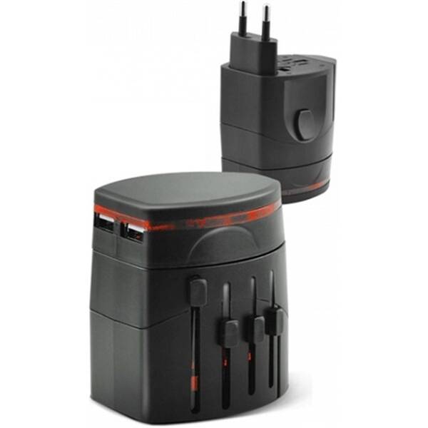  Fonex 2X USB UNIVERS BLK 

