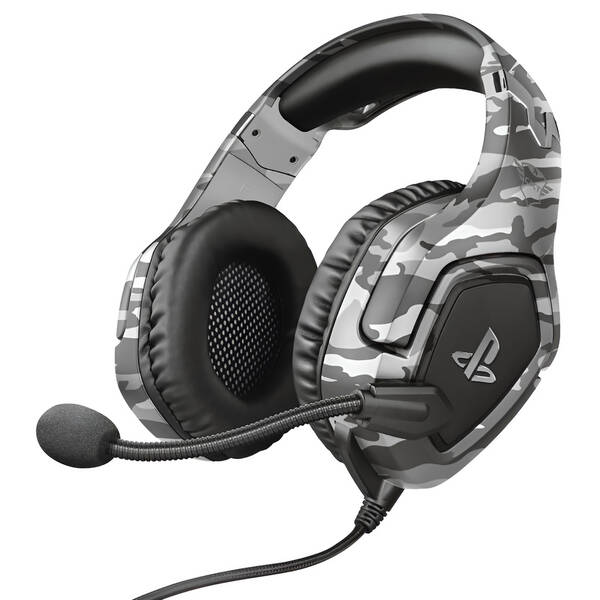 Headset Trust GXT 488 Forze-G Sony PS4 Licensed sivý

