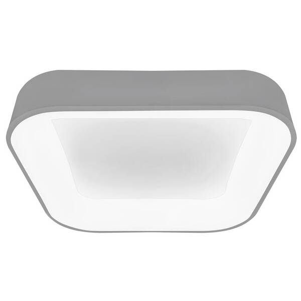 LED stropné svietidlo Solight štvorcové Treviso, 48W, 2880lm, stmievateľné, diaľkové ovládanie sivé

