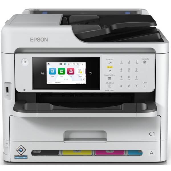 Tlačiareň multifunkčná Epson WorkForce WF-C5890DWF biela

