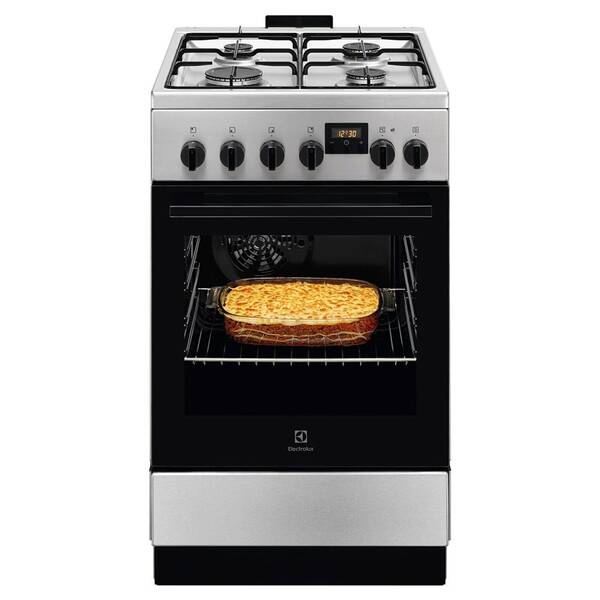 Kombinovaný sporák Electrolux LKK540232X nerez

