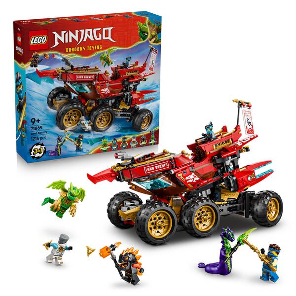 Stavebnica LEGO® NINJAGO® 71869 Pozemná Odmena osudu 

