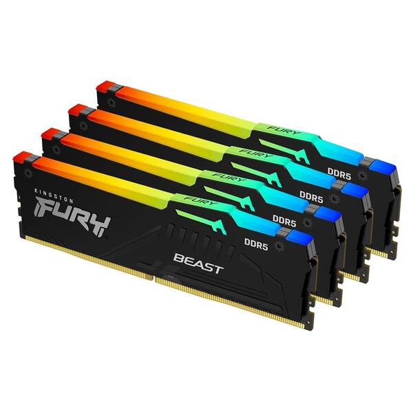 Pamäťový modul Kingston 64GB (4x16GB) DDR5 5200MHz CL40 

