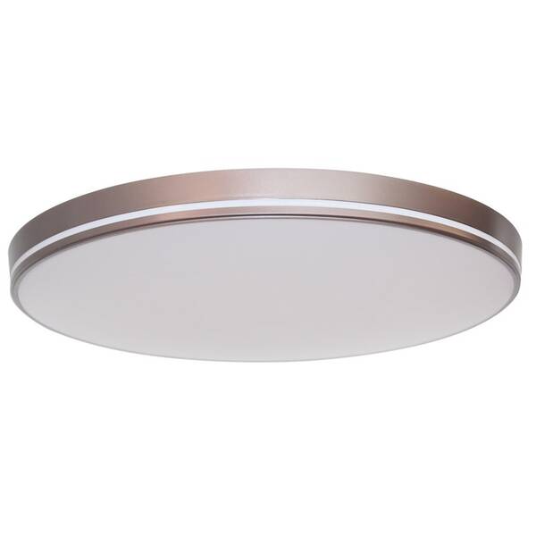 LED stropné svietidlo IMMAX NEO LITE AREAS SMART 51cm, 48W Tuya Wi-Fi hnedé

