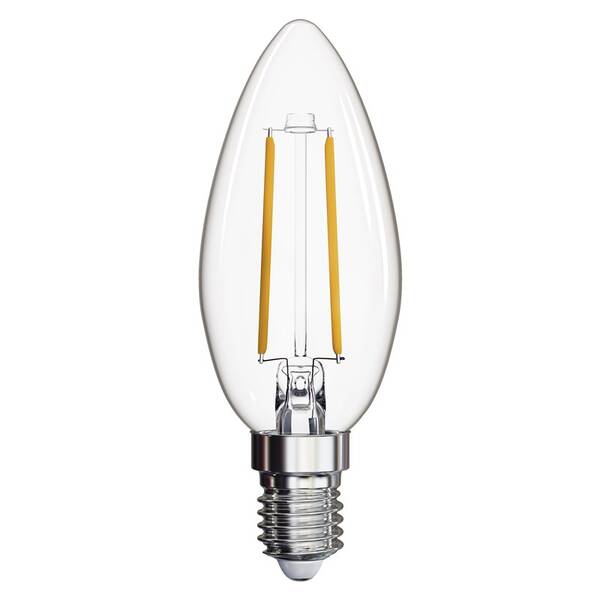 LED žiarovka EMOS Filament, sviečka, 1.8W, E14, teplá biela 

