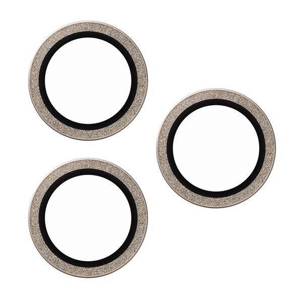 Tvrdené sklo PanzerGlass Hoops na Apple iPhone 18 Pro/Pro Max třpytivě zlaté čierne

