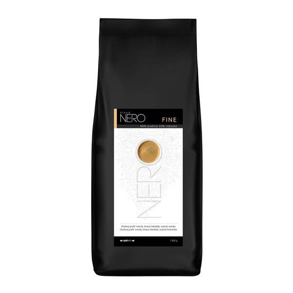 Káva zrnková Nero Caffé Premium/Fine 1 kg 

