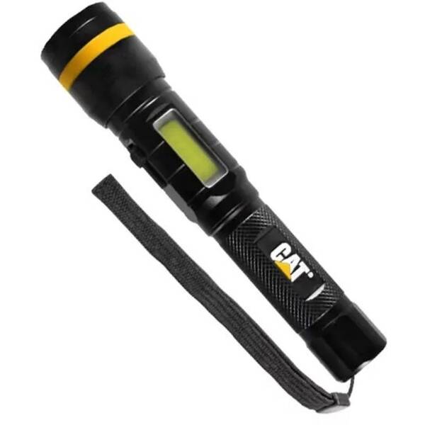 Lampáš Caterpillar CT6215, dobíjací 200 lm čierna

