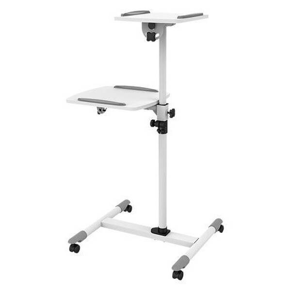 Stojan AQ BR01PC pre projektor a PC biely

