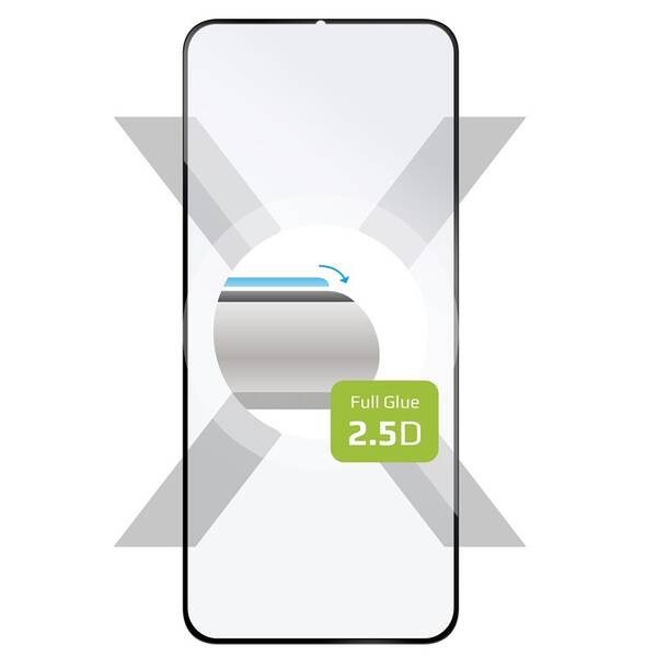 Tvrdené sklo FIXED Full-Cover na Honor X6a čierne

