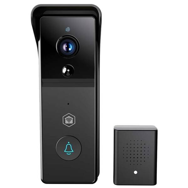 Videozvonček Nedis SmartLife WIFICDP21BK čierny

