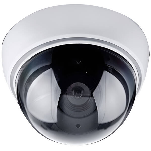 Maketa zabezpečovacej kamery Solight 1D41, na strop, LED dióda, 3x AA 

