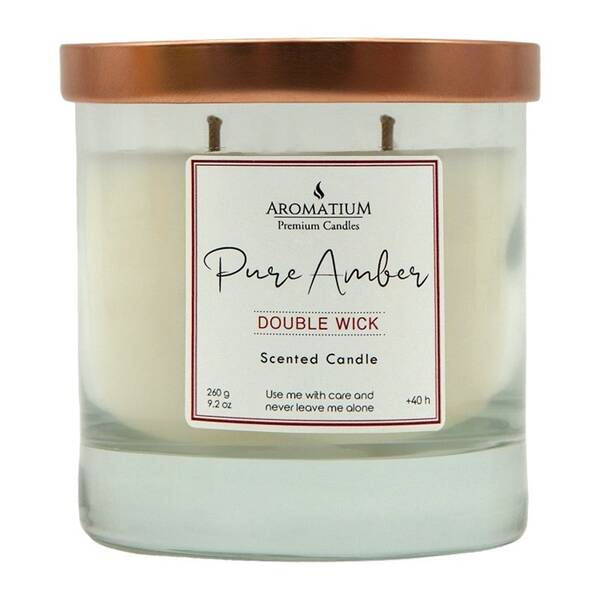 Vonná sviečka Aromatium PREMIUM PURE AMBER 


