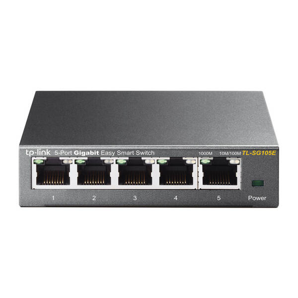 Switch TP-Link TL-SG105E sivý


