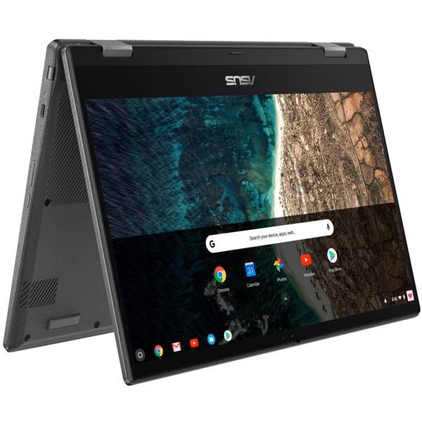 Notebook Asus Chromebook CM14 Flip sivý

