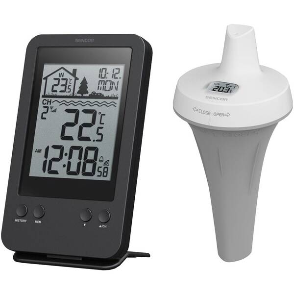Teplomer Sencor SWS 6900 POOL čierny

