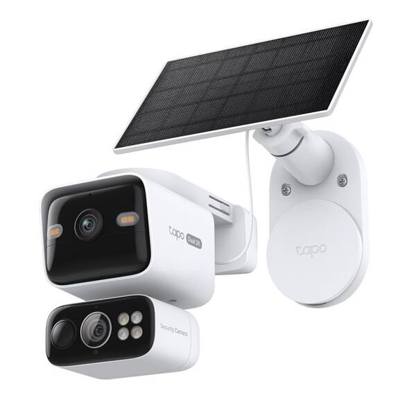 IP kamera TP-Link Tapo C645D Dual-Lens Solar KIT biela

