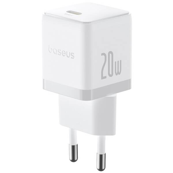 Nabíjačka do siete Baseus Palm 20W USB-C PD QC 3.0 biela


