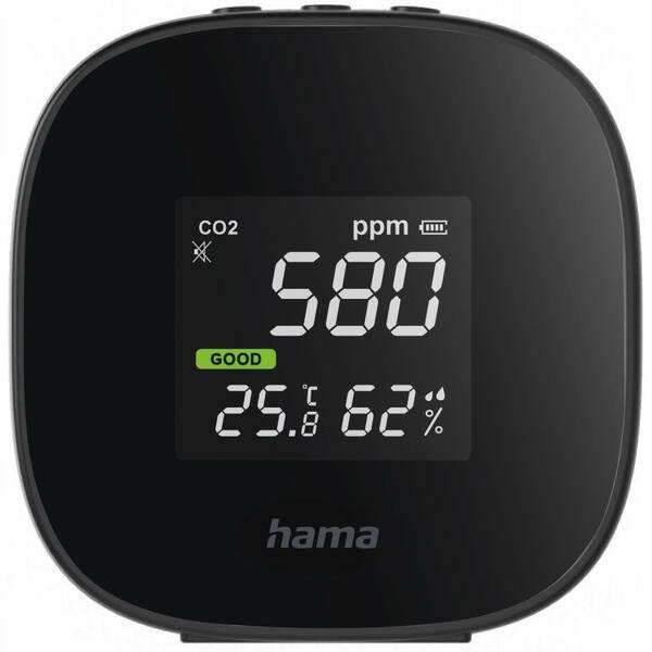Merač kvality vzduchu Hama Safe 186434 čierny

