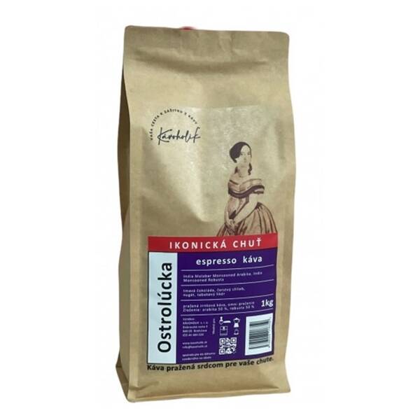 Káva zrnková Kávoholik Ostrolúcka 1 kg 

