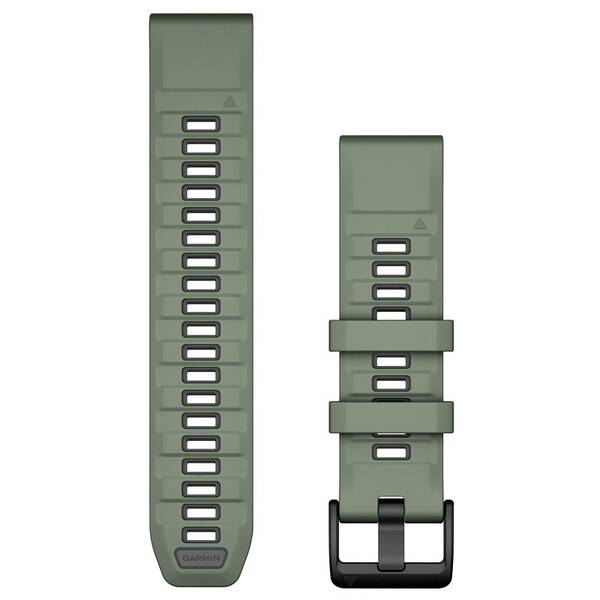 Remienok Garmin QuickFit (22 mm) sivý/zelený

