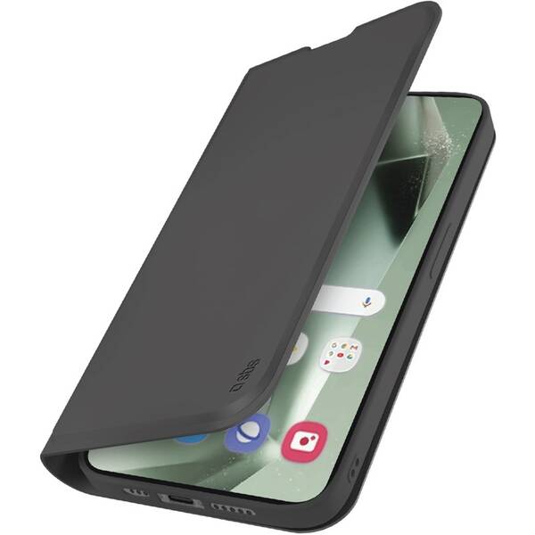 Puzdro na mobil flipové SBS Smooth na Samsung Galaxy S24 FE čierne

