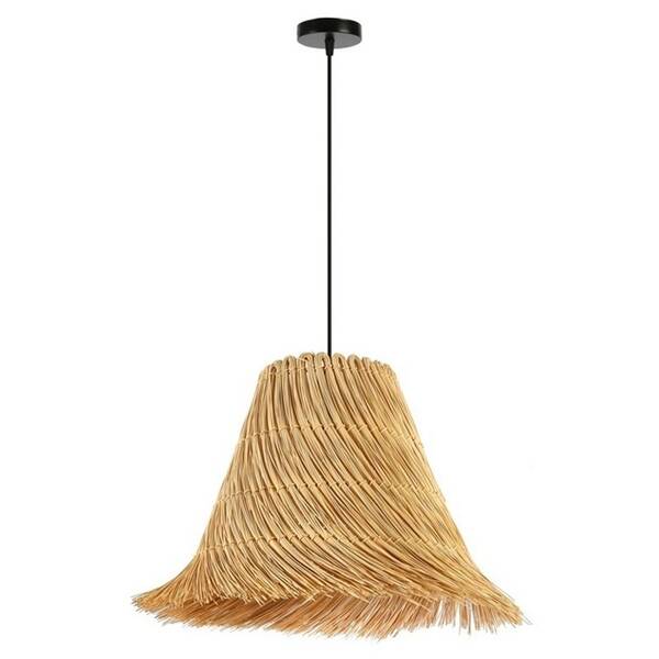 Závesné svietidlo IMMAX BOHO NATURALEZA, D45cm, E27, prírodný ratan čierne/hnedé

