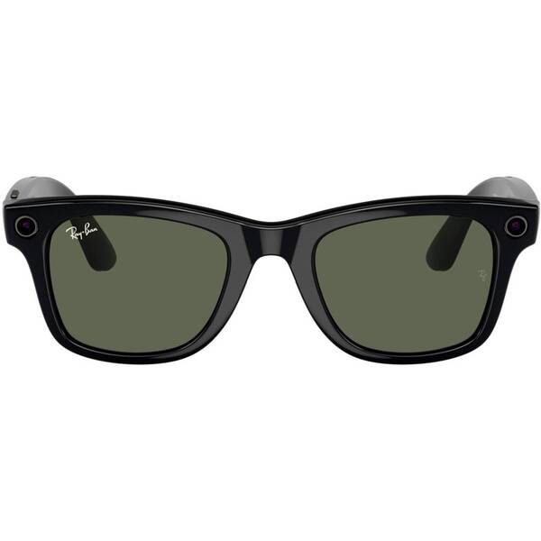 Inteligentné okuliare Meta Ray-Ban Wayfarer - Shiny, G15 Green čierne

