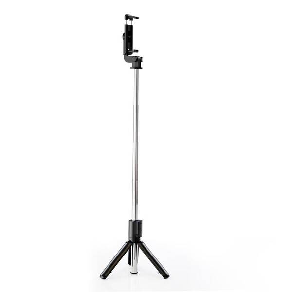 Selfie tyč XO SS09, Bluetooth, so statívom, 64 cm čierna

