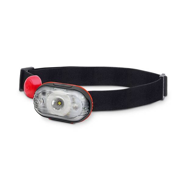 Čelovka Philips SFL3000H/10, 350 lm, 3x AAA čierna/červená

