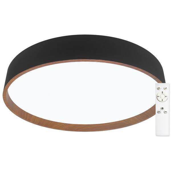 LED stropné svietidlo Top Light Dekor 50C RC čierne

