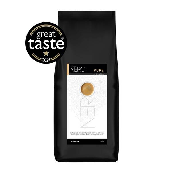 Káva zrnková Nero Caffé Premium/Pure 1 kg 

