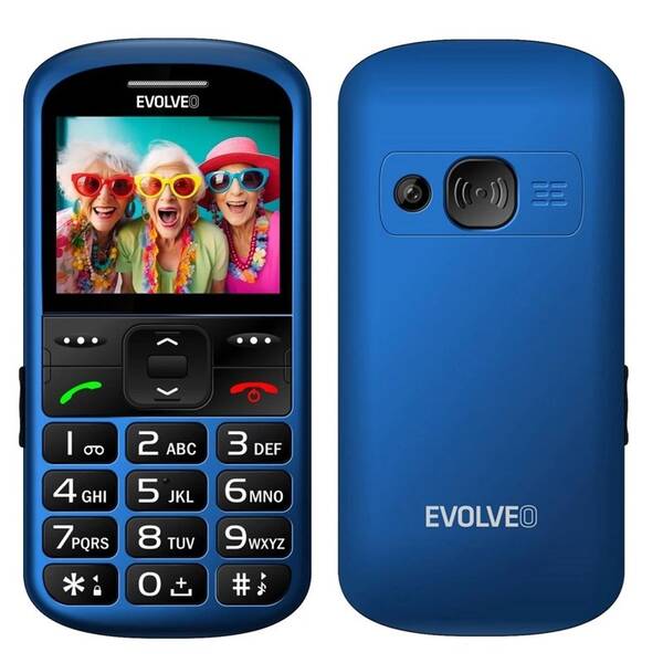 Mobilný telefón Evolveo EasyPhone XS modrý

