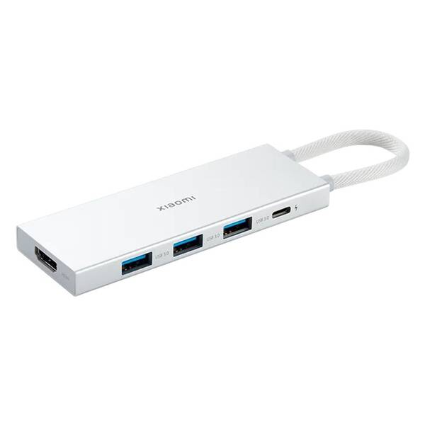 USB Hub Xiaomi 5-in-1 Type-C biely

