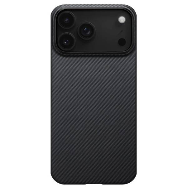 Kryt na mobil Pitaka Ultra-Slim na Apple iPhone 17 Pro čierny/sivý

